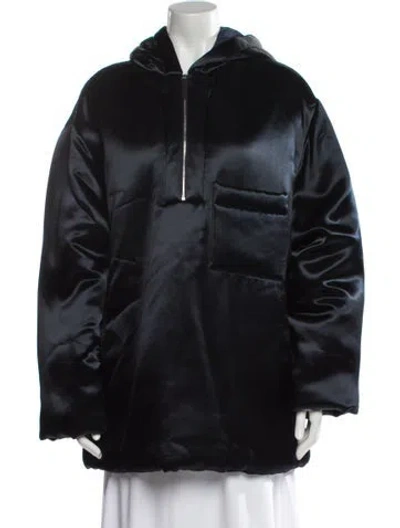 Pre-owned Khaite Bomber Jacket In Blue