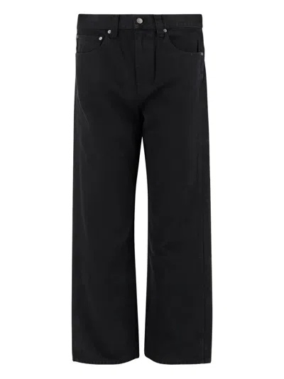 Khaite Bonnie Denim Jeans In Black