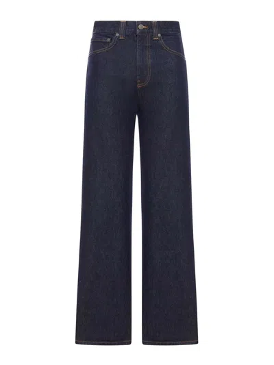 Khaite Bonnie Denim Jeans In Blue