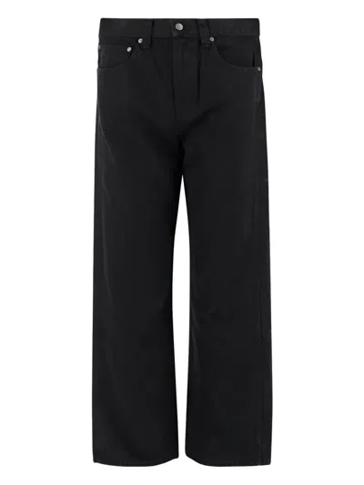 Khaite Bonnie Five Pocket Denim Pants In Black