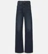 Khaite Bonnie Mid-rise Boyfriend Jeans In Blue