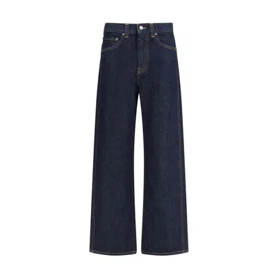 Khaite Bonnie High-waisted Wide-leg Jeans