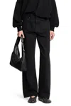 Khaite Bonnie Jeans In Black