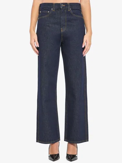 Khaite Bonnie Jeans In Blue