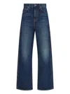 Khaite "bonnie" Low-waist Jeans – Blue In Blue