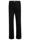 Khaite Bonnie Relaxed Fit Jeans In Black