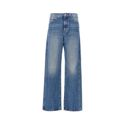 Khaite Bonnie Relaxed-fit Jeans In Blue