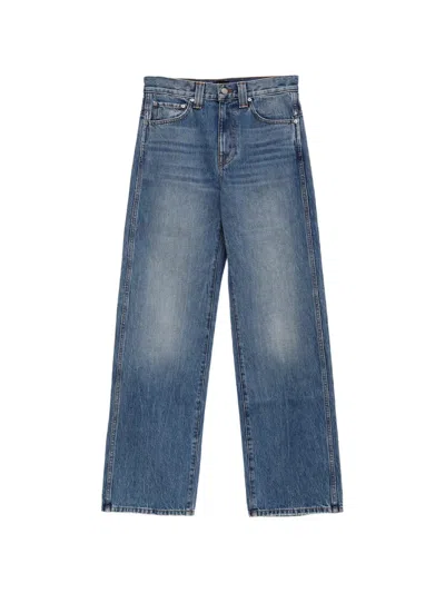 Khaite Bonnie Relaxed-fit Jeans In Blue