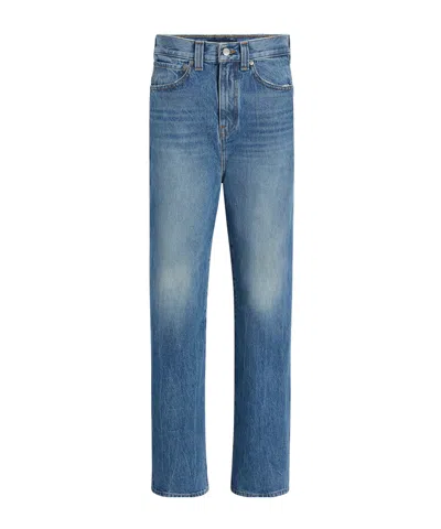 Khaite Bonnie Relaxed-fit Jeans In Blue