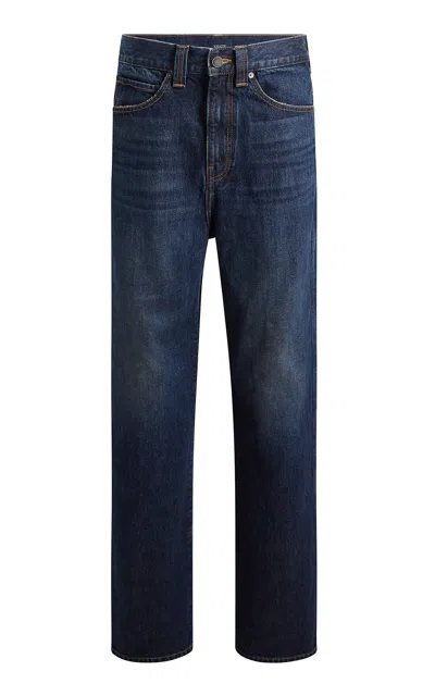 KHAITE BONNIE RIGID HIGH-RISE STRAIGHT-LEG JEANS