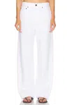Khaite Bonnie Straight Leg In White