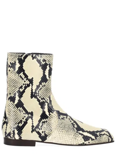 Khaite Boot Colt In Animal Print