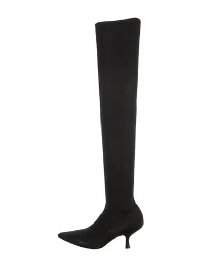 Pre-owned Khaite Boots In Black