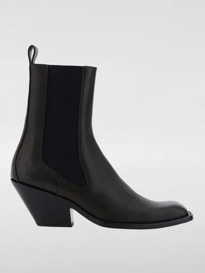 KHAITE FLAT ANKLE BOOTS KHAITE WOMAN COLOR BROWN,G08909032