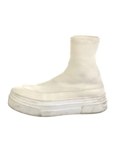 Pre-owned Khaite Boots In Neutral
