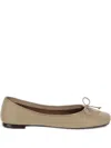 Khaite Bow-detail Ballet Flats