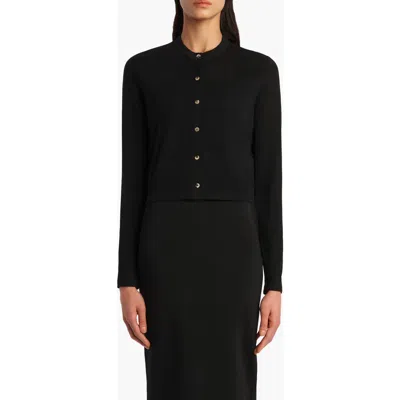 KHAITE KHAITE BRIETA MERINO WOOL BLEND CARDIGAN