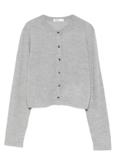 KHAITE BRIETA WOOL CARDIGAN