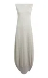 Khaite Bring Sleeveless Merino-wool Maxi Dress