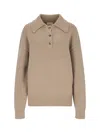 Khaite Bristol Pullover Aus Einer Kaschmirmischung In Neutral