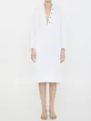 Khaite Brom Dress In White