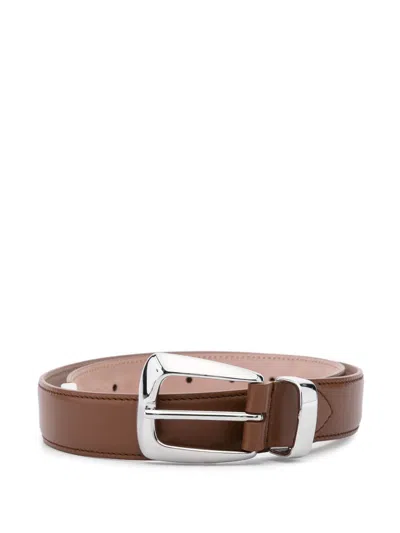 Khaite Benny Belt In Brown