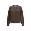 Khaite Brown Cashmere Cashmere Sweater In Brown