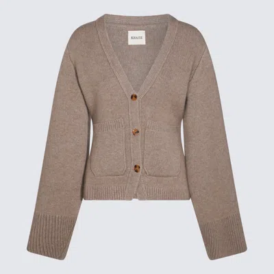 Khaite Brown Cashmere Knitwear