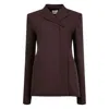 Khaite Brown Jackets