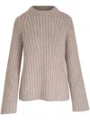 Khaite The Calvin Sweater In Brown