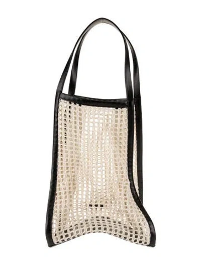 Pre-owned Khaite Bucket Bag In Neutral