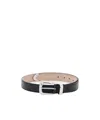 Khaite Leather Buckle Belt