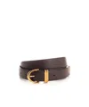 Khaite Bambino Belt In Black