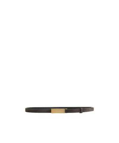 Khaite Empire Belt In Brown