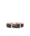 Khaite Buckle Belt In Brown