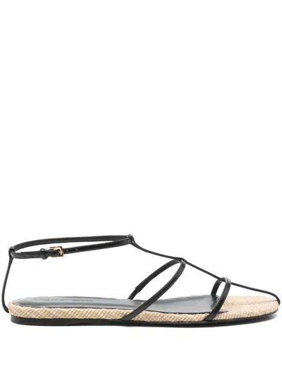 KHAITE CAGE FLAT SANDALS