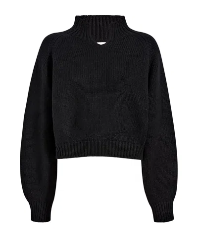 Khaite Cain Sweater In Black