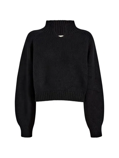 Khaite Cain Sweater In Black