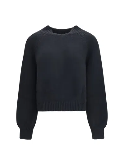 Khaite Cain Sweater In Blue
