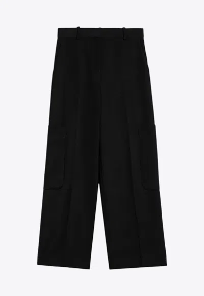 KHAITE CAITON HIGH-WAIST TAILORED PANTS