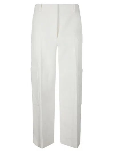 KHAITE CAITON HIGH-WAISTED TAILORED TROUSERS