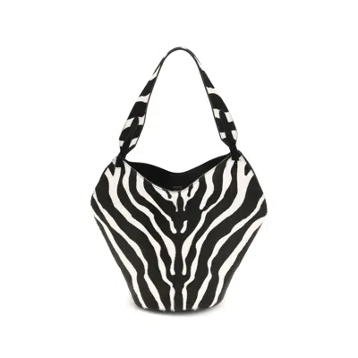 Khaite Calf Leather Bos Taurus Shoulder Women's Bag In Multi