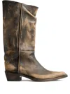 Khaite Calf Leather Pointed-toe Boots
