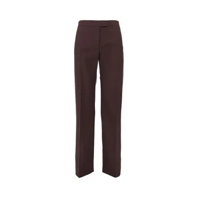 Khaite 'callen' Wool And Silk Pants
