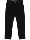 Khaite Albi Tapered-leg Jeans In ブラック
