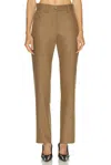 Khaite Callum Pant In Brown