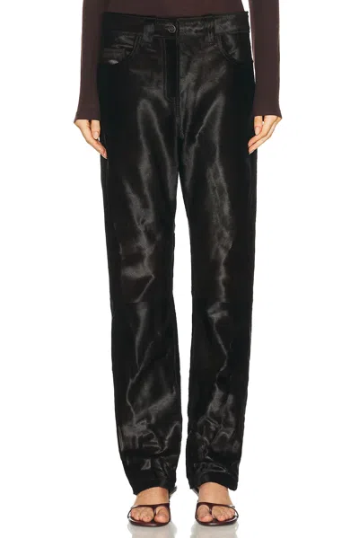 Khaite Callum Pant In Brown