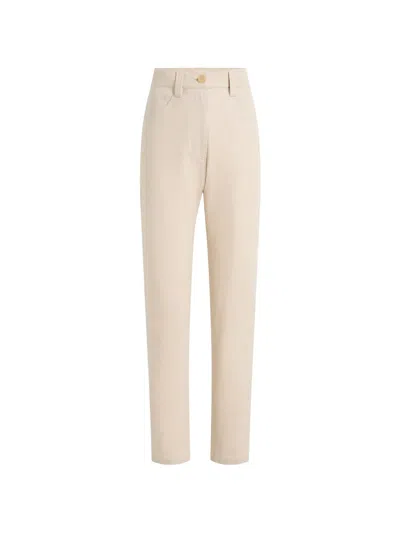 Khaite Callum Pants In Brown