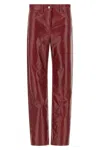 Khaite Callum Pants In Red