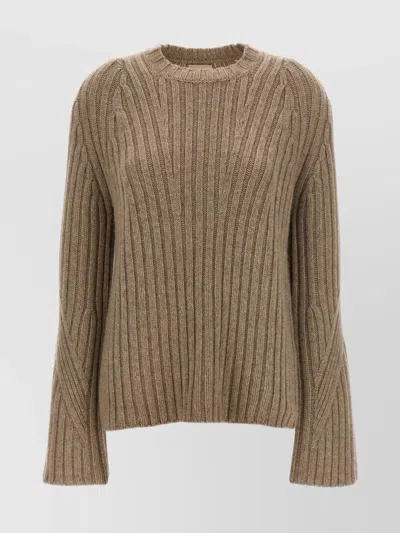 Khaite Calvin Sweater, Cardigans Beige In Brown